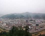 安塞城市风景