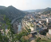 清涧城市风景