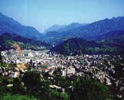 岚皋城市风景