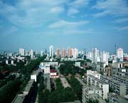 勉县城市风景