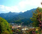 留坝城市风景