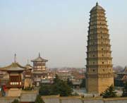 扶风城市风景
