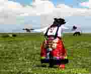 肃南城市风景