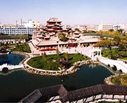 沙坡头城市风景