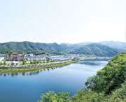 霍山城市风景