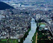 长汀城市风景
