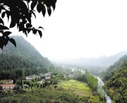 上杭城市风景