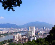 梅列城市风景