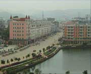 定南城市风景