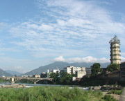 洞口城市风景