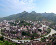 古丈城市风景