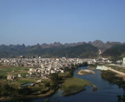 荔波城市风景