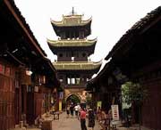 阆中城市风景