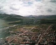 石渠城市风景