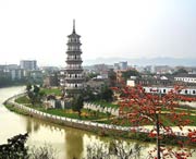 罗定城市风景
