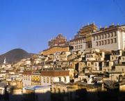 香格里拉城市风景
